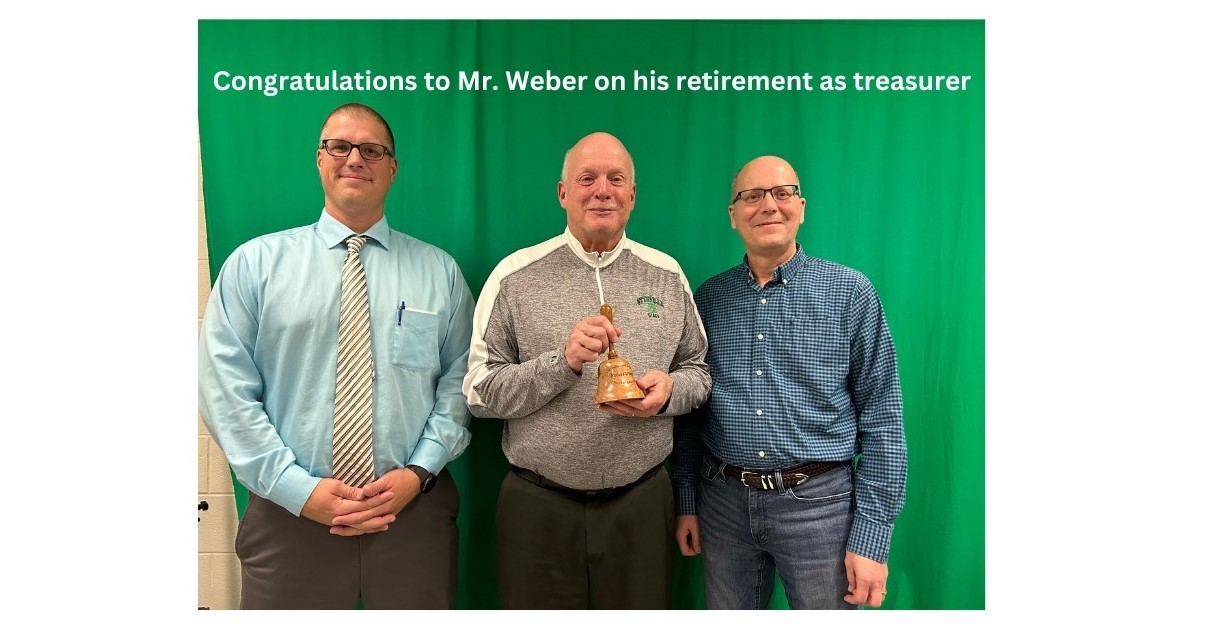 Congratulations to Mr. Weber