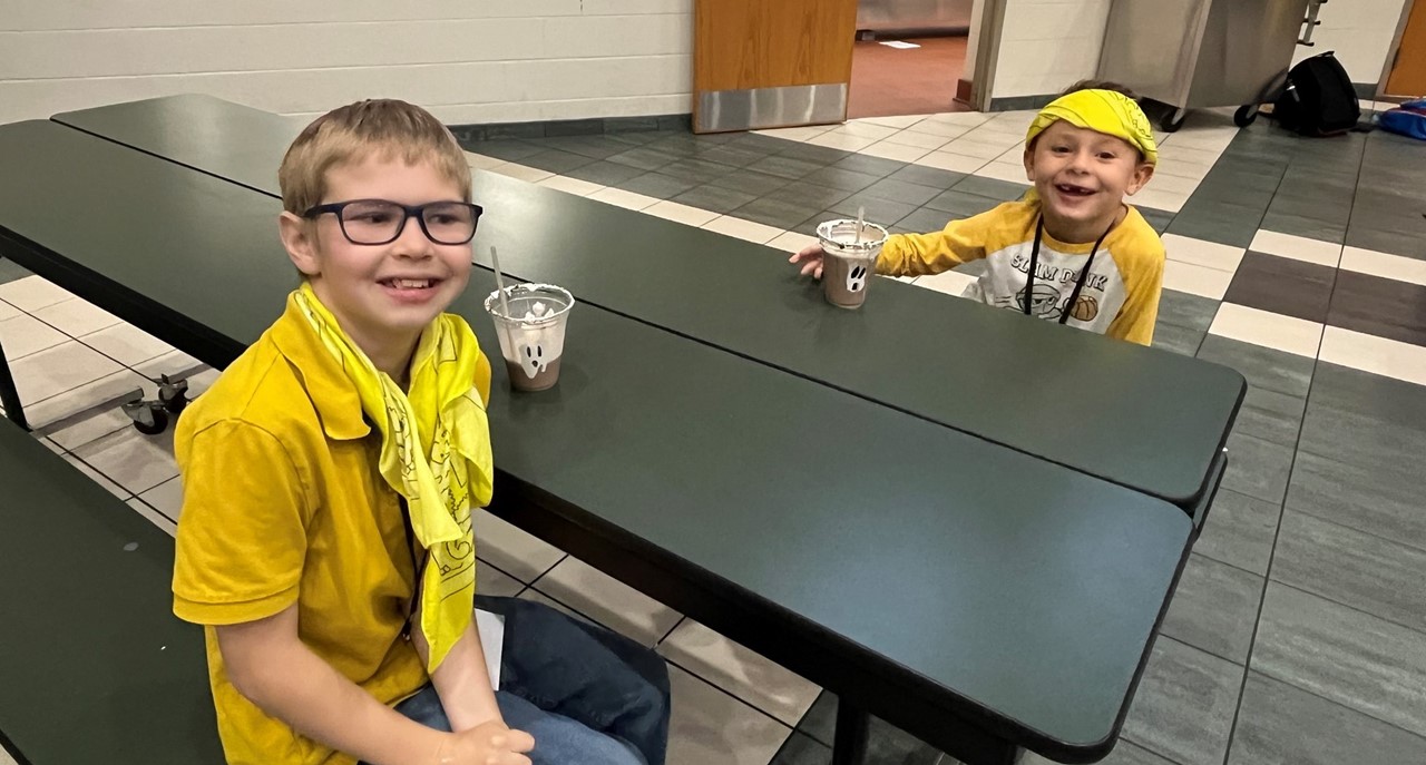 Students in Cafeteria